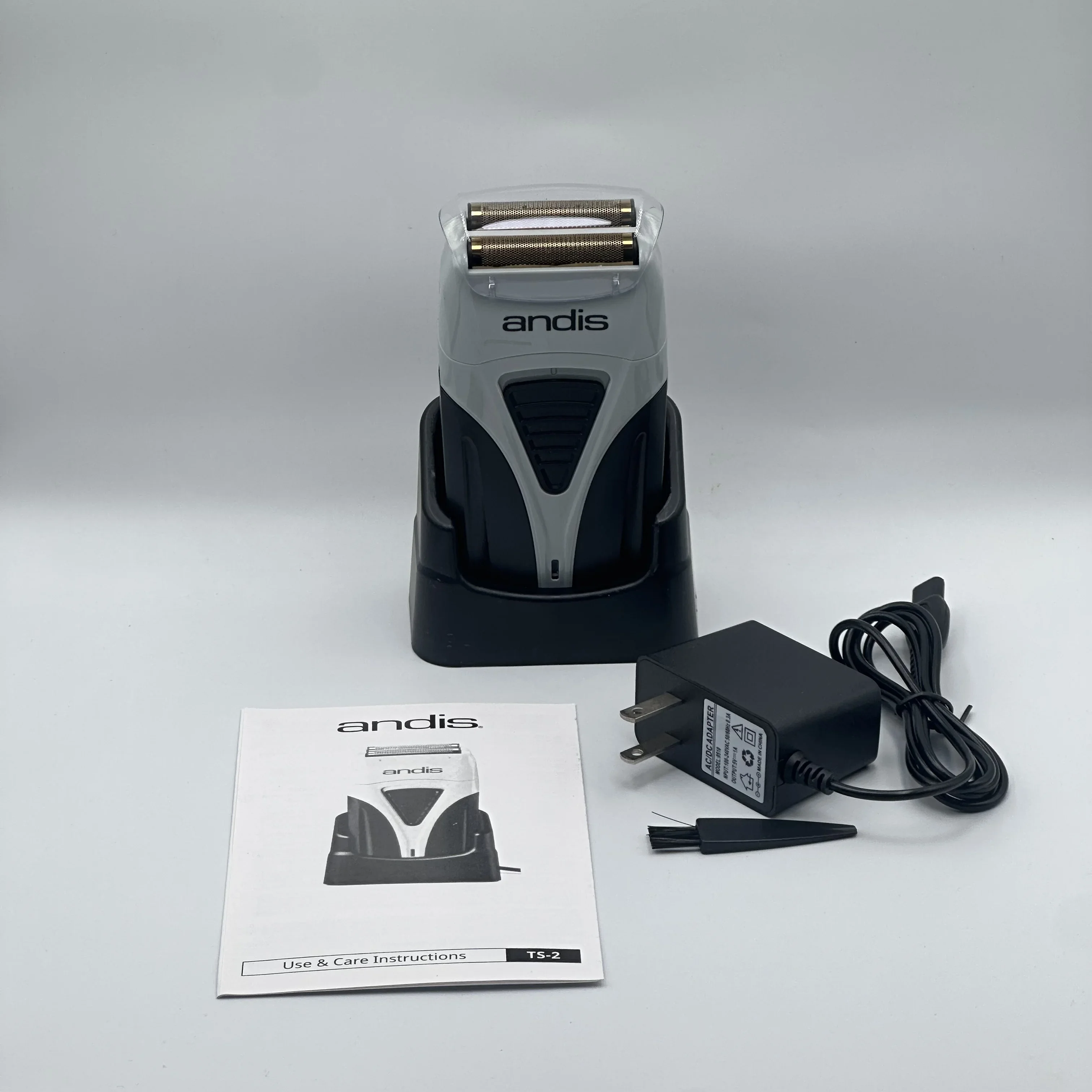 기존 Andis Profoil 리튬 플러스 17200 이발사 헤어 청소 전기 면도기 남성용 수염 수염 면도기 대머리 면도기