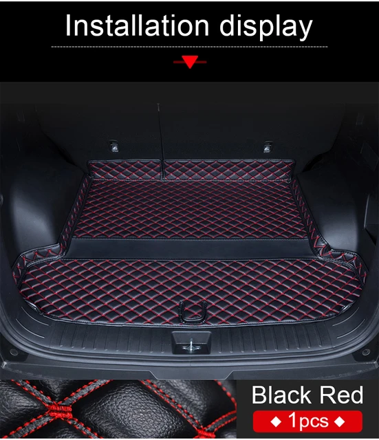 Leder Auto Kofferraum Matte für Hyundai Tucson 2019 2022 Suv Cargo Liner  Zubehör Innenraum