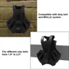 Universal Handcuffs Holster Shackles Cover 360° Rotation Cuffs Holder Waist Belt Clip Open Top Handcuff Case Outdoor Accessories 5