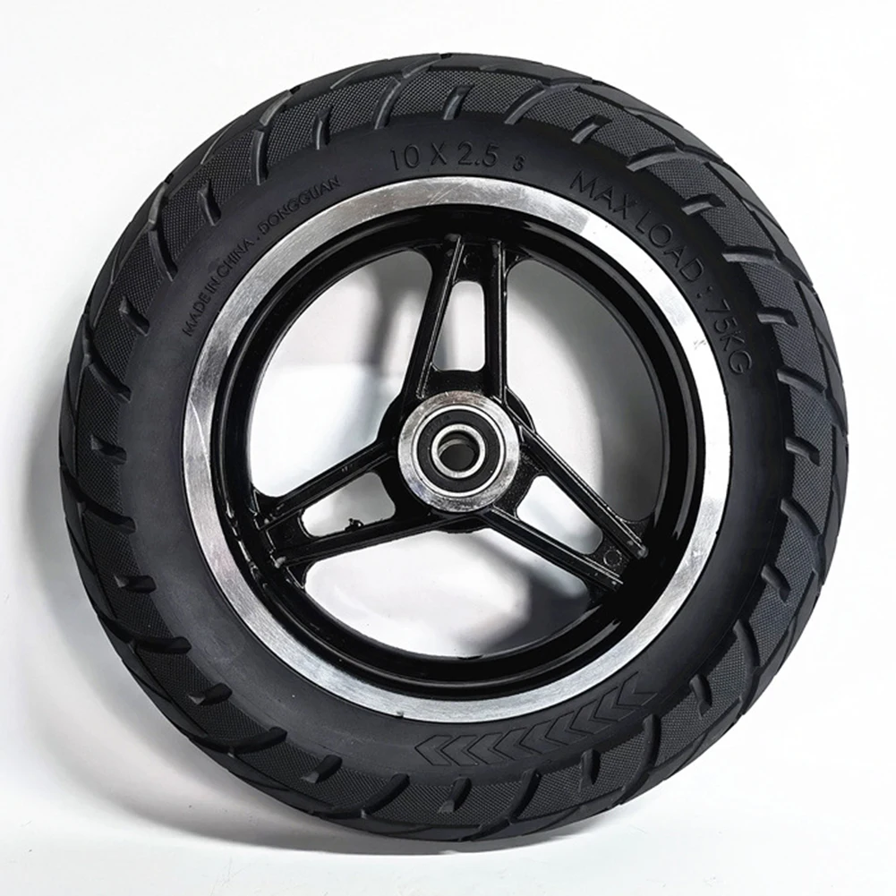 

Front Wheel Tire Solid Tyre 10 Inch 10x2.50 Assembly Whole Wheel E-Scooter Parts Electric Scooter Scooter Tires