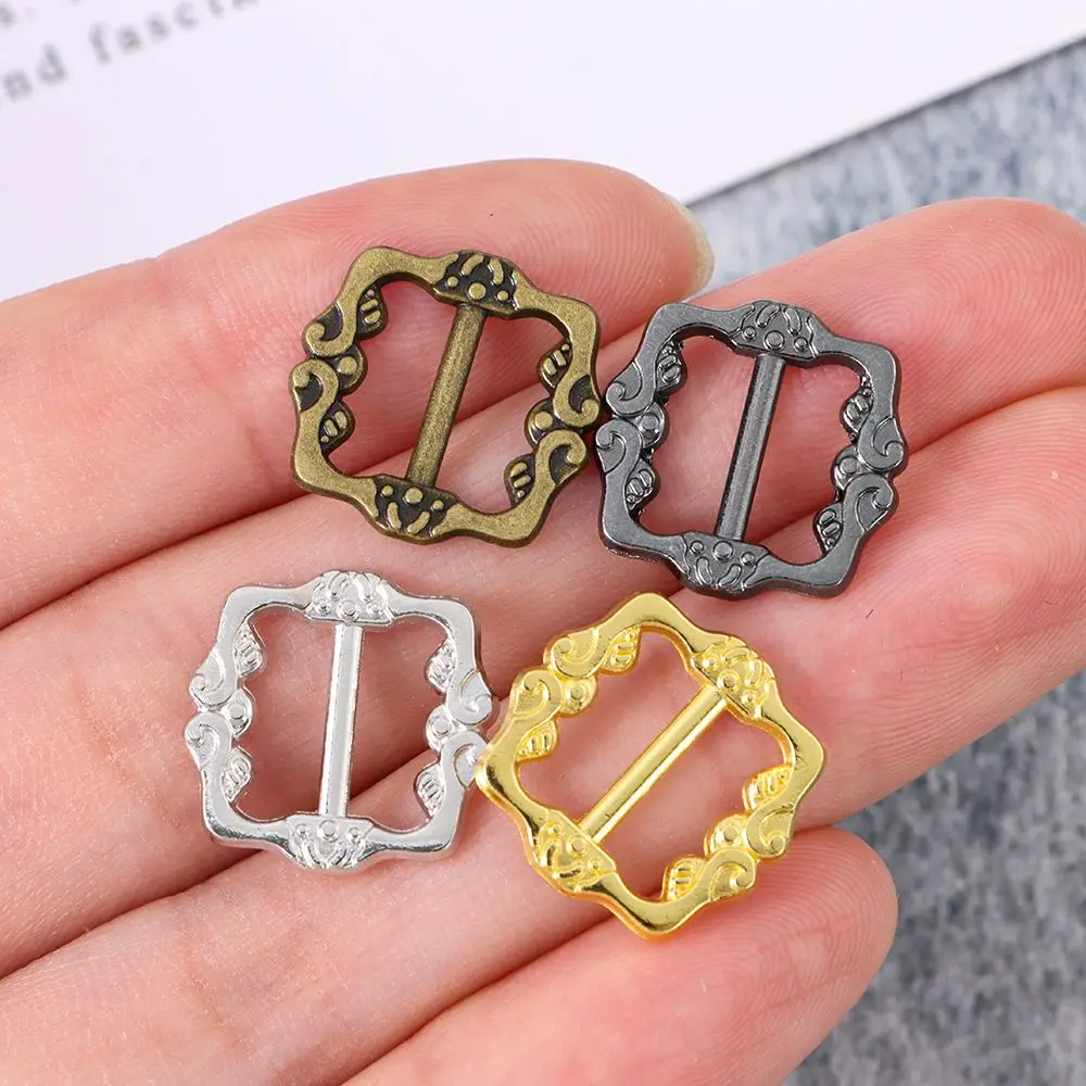 Mini Tri Glide Belt Buckles for Dolls Handmade Sewing Accessories