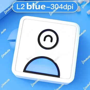 Poooli L2 모바일 미니 포토 열전사 프린터, 블루투스 휴대용 포켓 라벨 인쇄, 잉크리스 300DPI 전화 저널 임프레소라