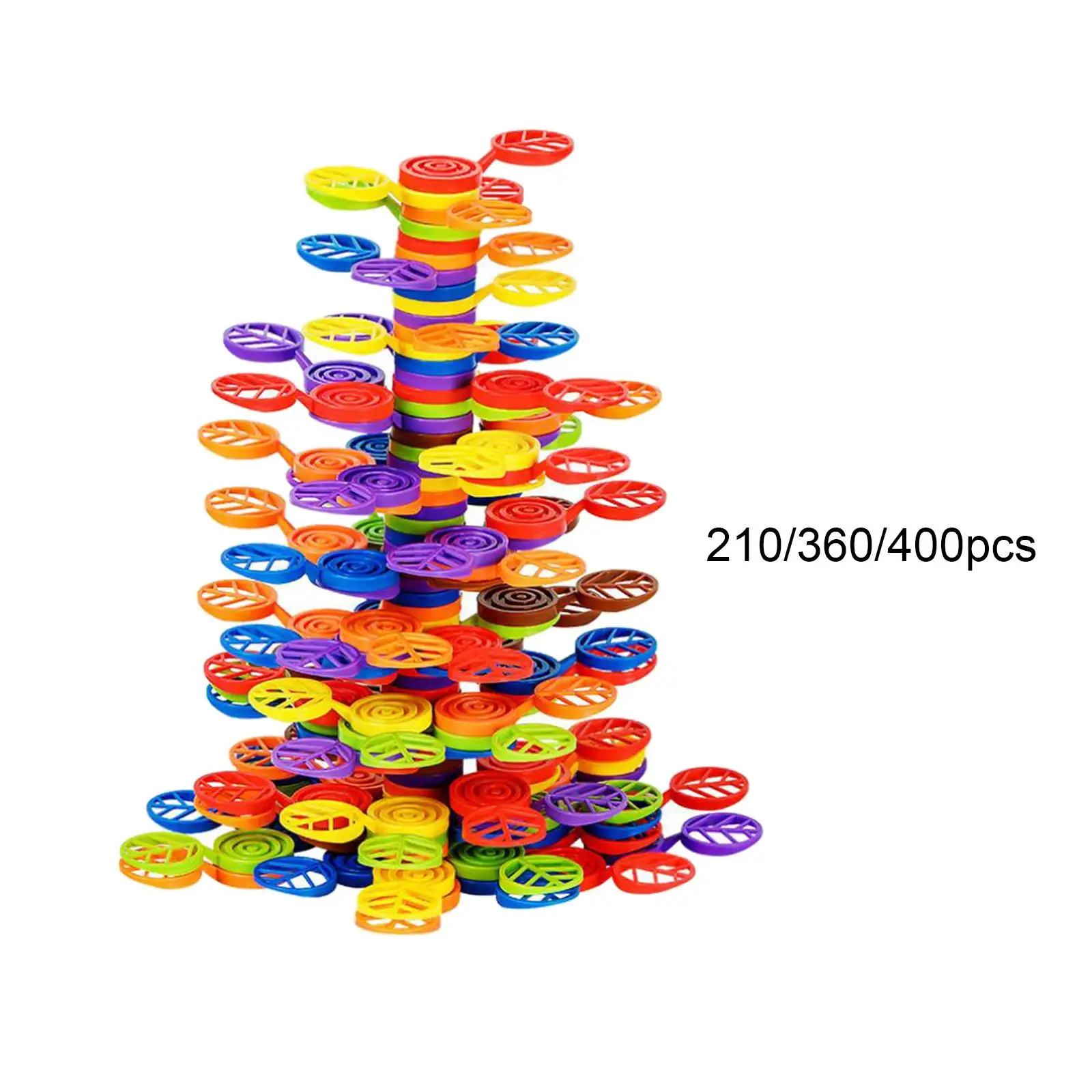 

Montessori Tree Stacking Blocks Educational Toy Children Preschool Learning