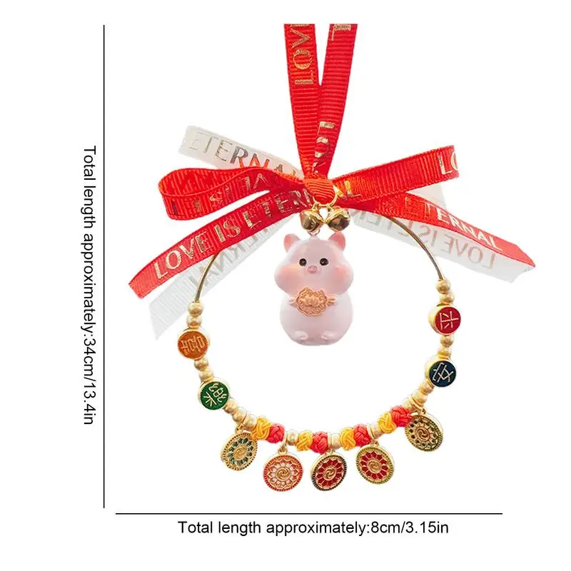 백미러 장식, 십이지 스윙 장식, 송진 백미러 장식, 중국 스타일 자동차 장식