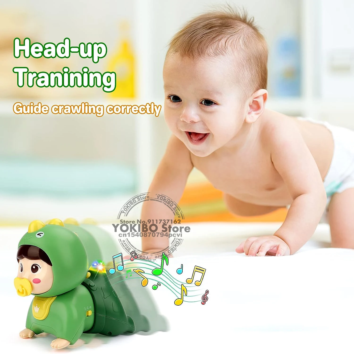 Crawling Baby Toys 6 to 12 Months Toddler Musical Toys Baby Toys 0 6 Months Early Educational Toys for Infant Toys 12-18 Months 3