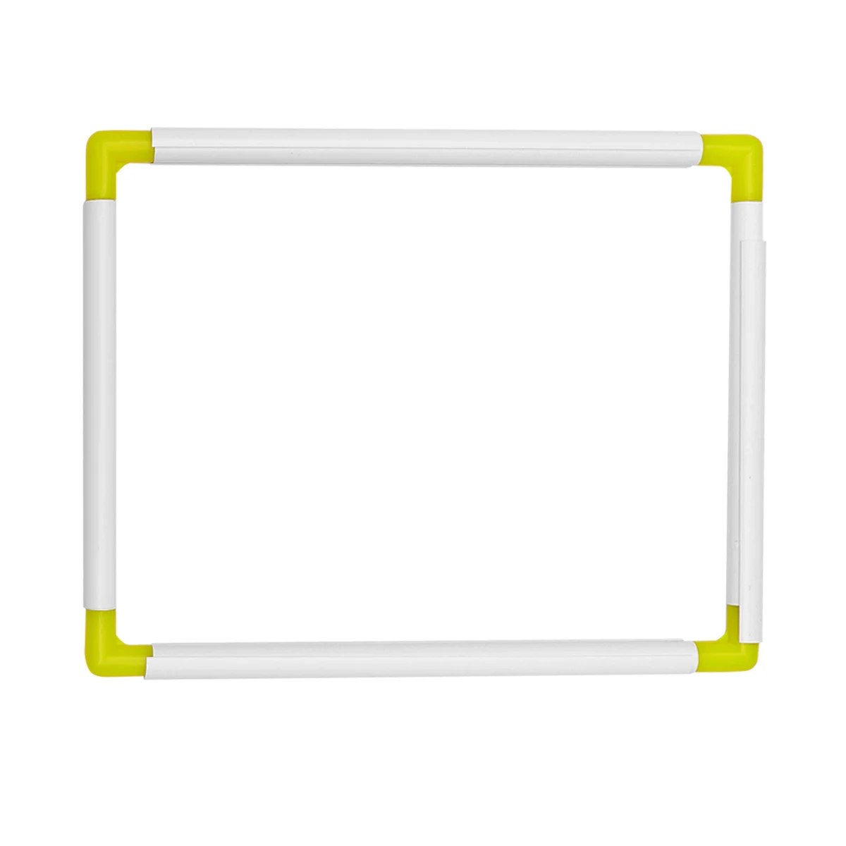 

1Pc Square Embroidery Frame Portable Cross Stitch Frame for Embroidery Quilting Random Color (Post-assembly Inner