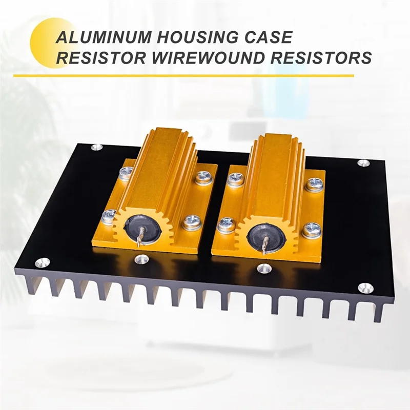 【Seasonal Sale】 A76X-10 Ohm 50 Watt Resistor LED Car Resistor Wirewound ...