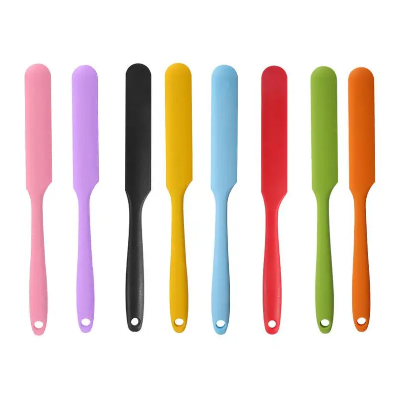 

Silicone Mini Spatula Non Stick Butter Spatula Heat Resistant Mini Cream Baking Scraper Butter Jar Scraper Kitchen Pastry Tools