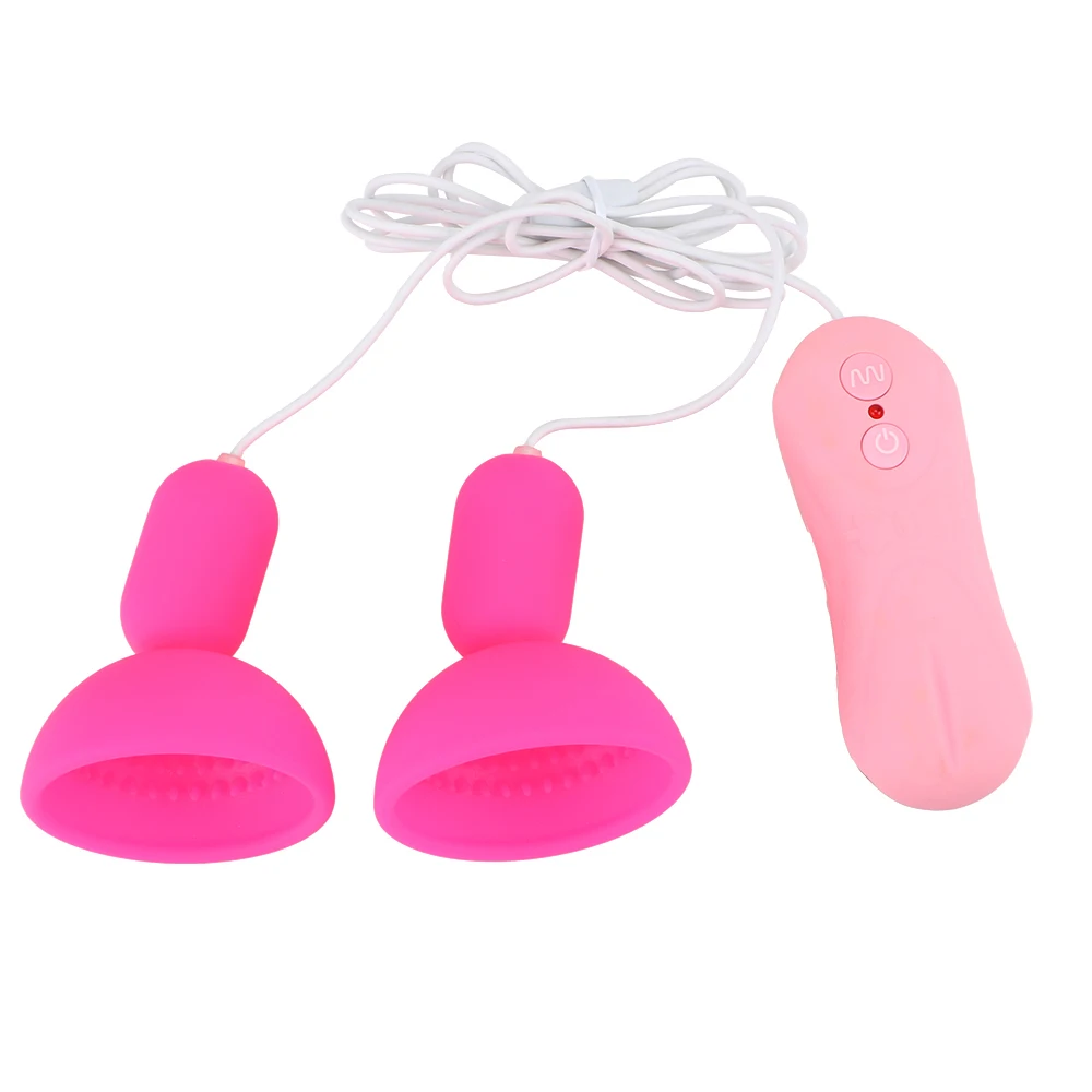 16 Frequency Nipple Sucker Vibrator Sex Toy for Woman Nipple Massager  Suction Cup Breast Pump Remote Control G-spot Stimulate