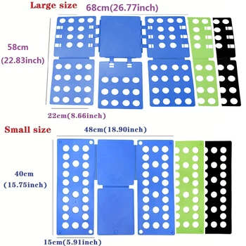 Camisas de tablero plegable de plástico para adultos, PP, gente perezosa perfecta, tablero de ropa plegable rápido, ayudante organizador de camisetas de viaje para el hogar