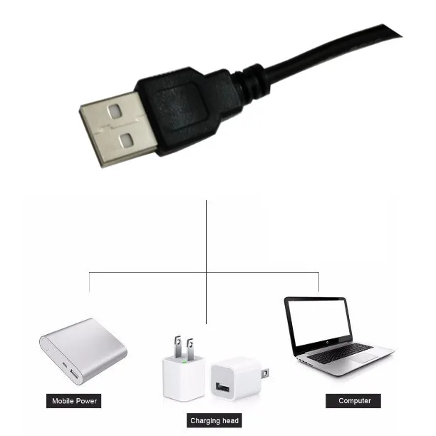 Vanity Makeup Mirror Light 5V USB LED Flexible Tape USB Cable Powered Dressing mirror Lamp Decor 0.5m-5m makeup mirror mirror lights makeup mirror lights vanity light makeup lamp