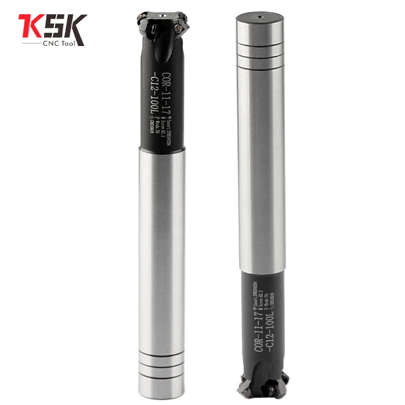 

6MM small internal and external Chamfering cutter 4-edge chamfering COR-06-11-C10 COR-11-17-C12 Face Mill for SPMW Inserts