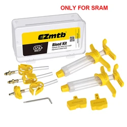 Universal Bicycle Hydraulic Disc Brake Oil Bleed Kit - Comprehensive Bike Brake Repair Tools Set (ONLY FOR SRAM)