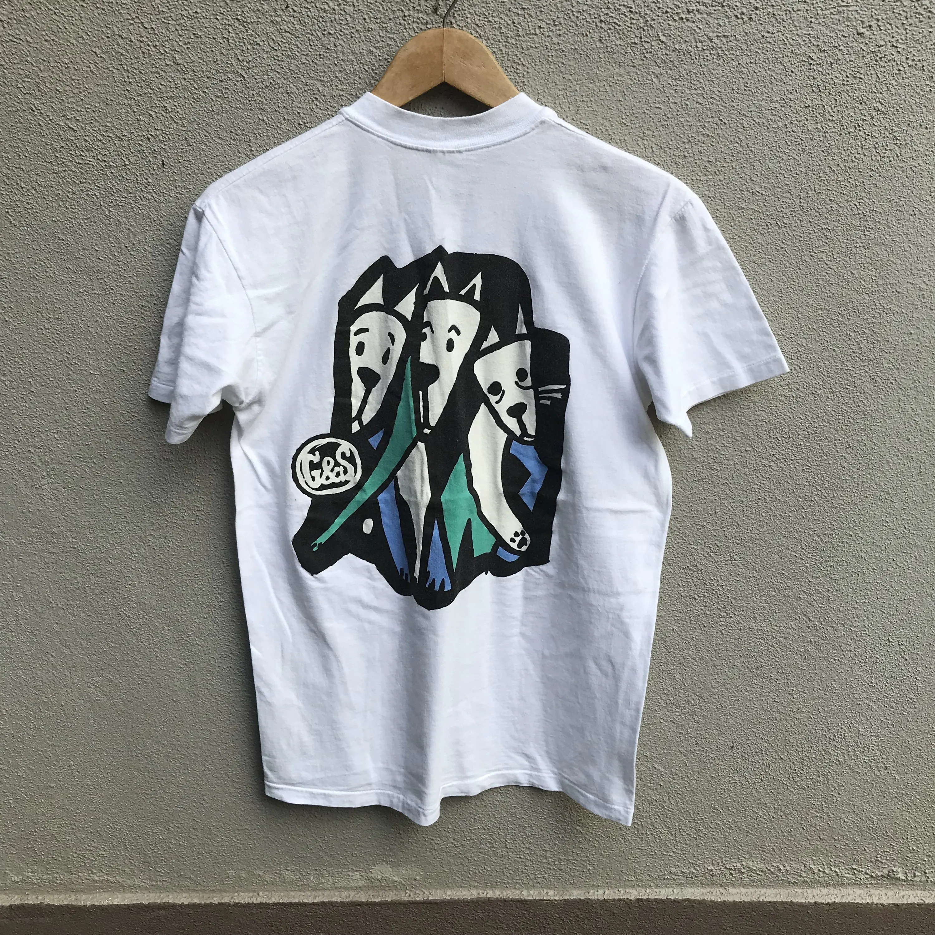 T-Shirt Vintage Anni '80 Neil Blender Gordon E Smith Skateboards Tee