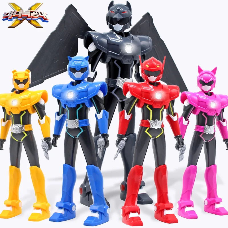 Mini Force X Force X Selector Max Sam Sound And Light Giunti Giocattolo Di Deformazione Mobile Agente Segreto Team Set Completo S