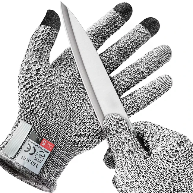 Anti-Cut Touchscreen Kitchen Gloves 3
