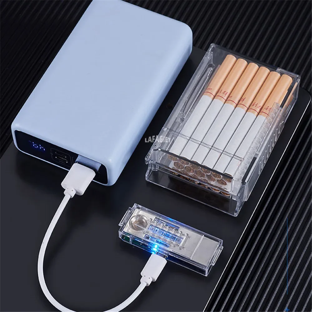 取り外し可能なシガレットケース,クリアシガレットケース,USB