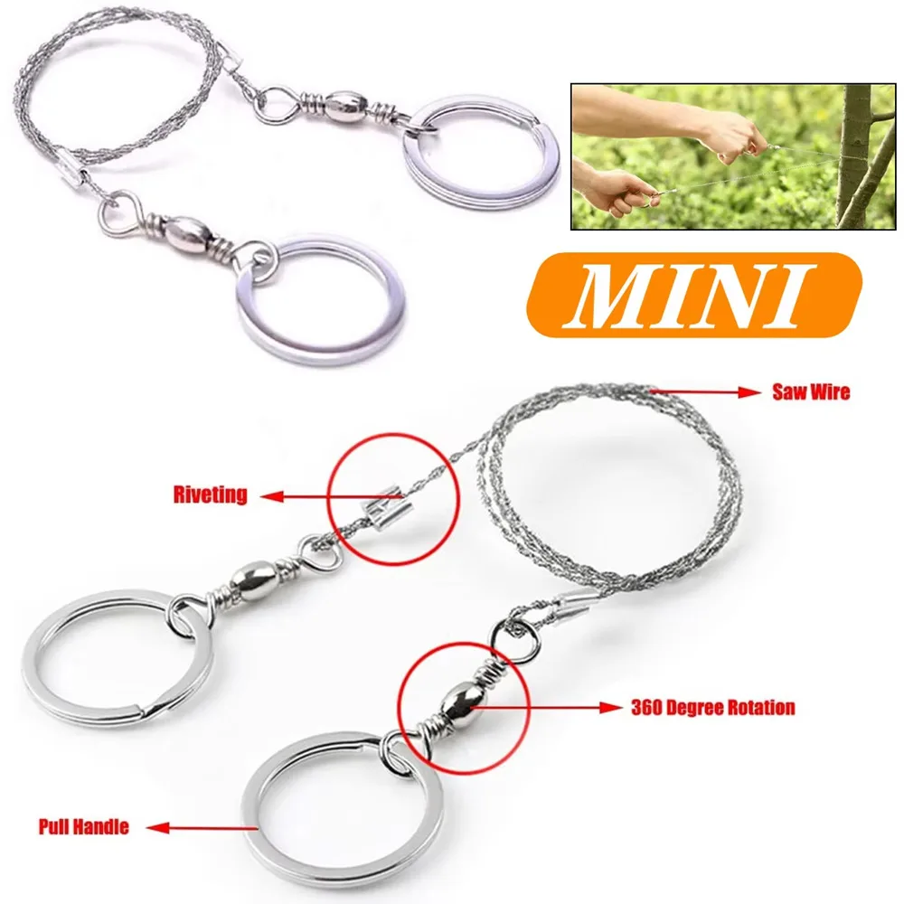 Pocket Portable Chainsaw Multifunctional Survival Chain Saw Outdoor Emergency Handheld Chainsaws Cutting Hand Tools Chain Saws multi purpose saw hand saw handheld saw