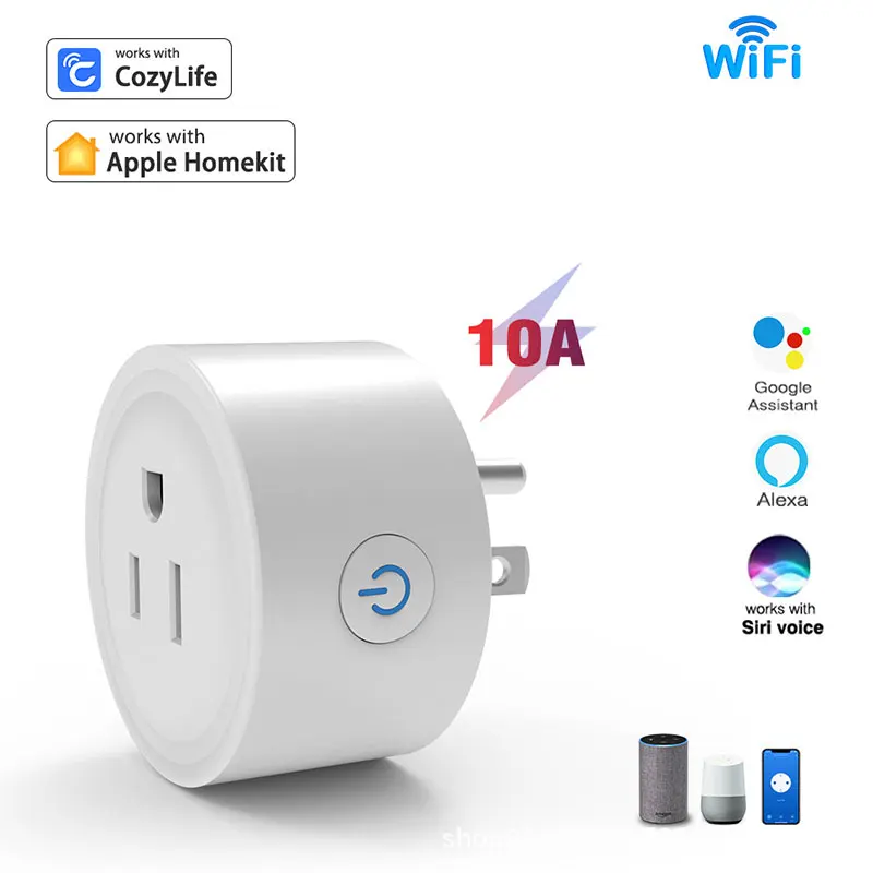 

Умная розетка Homekit, 10 А, с голосовым и управлением