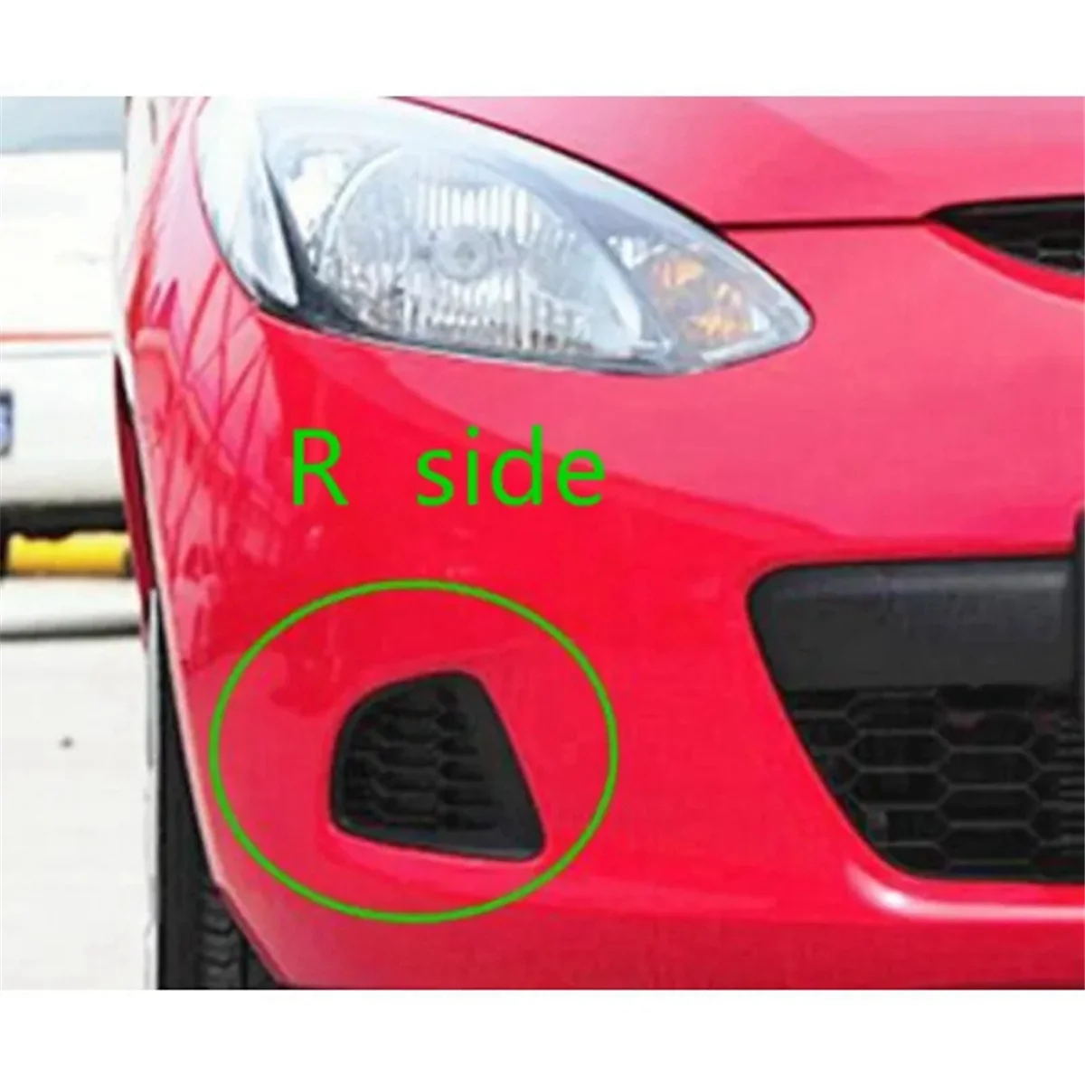 DG80-50-C21A DG80-50-C11A Front Bumper Ventilator Grille Front Bumper Grille Automotive for Mazda 2 2003-2011 Hatchbacks