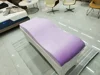 Factory superb beauty salon Violet Purple Curved lash bed Topper mattress message mattress topper beds for eyelashes 3
