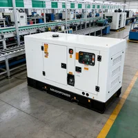 Groupe électrogène diesel industriel de type ouvert 50 kVA pour l'irrigation agricole et l'atelier 3