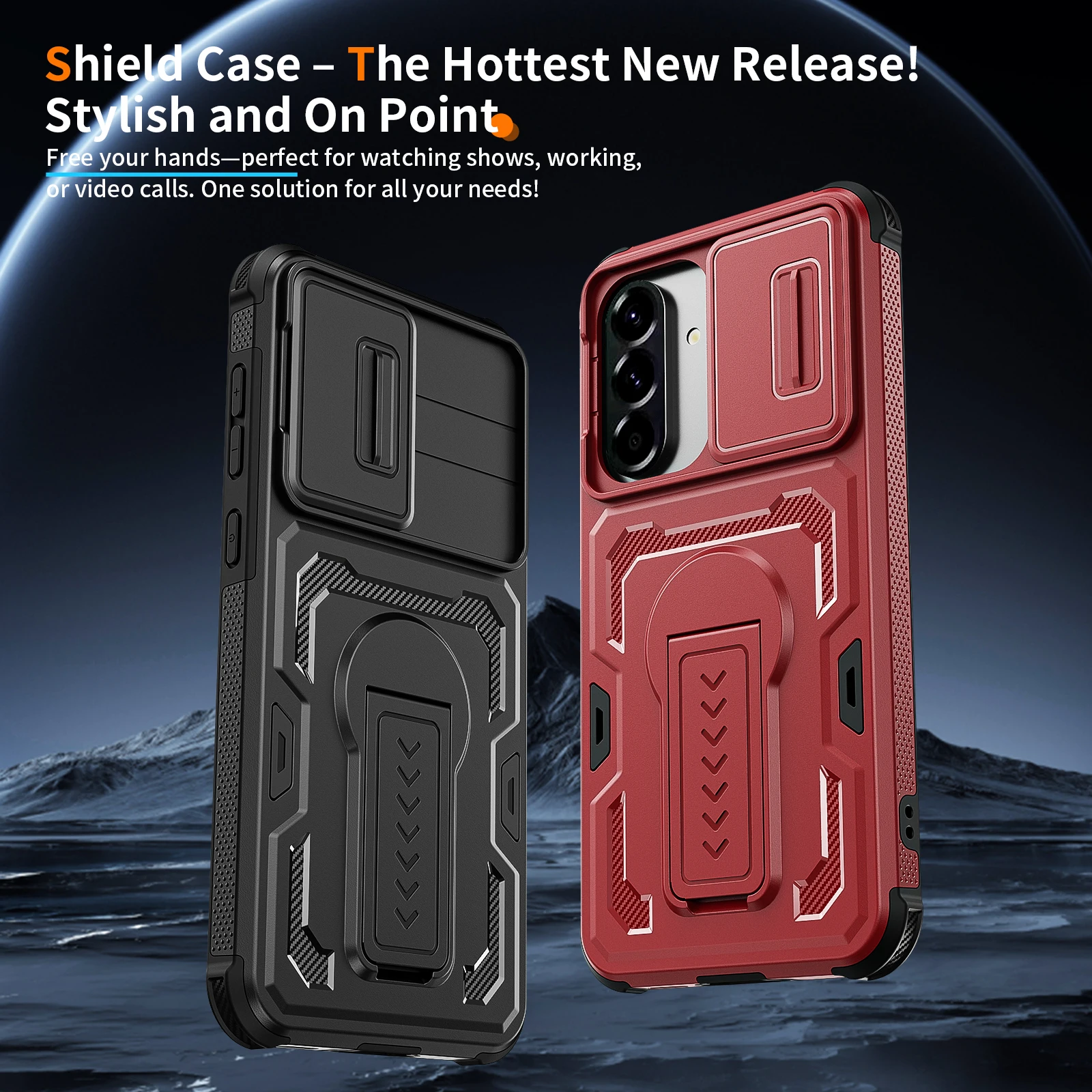 Military Grade Protection Armor Phone Case - Durable Protective Cover and  Capa