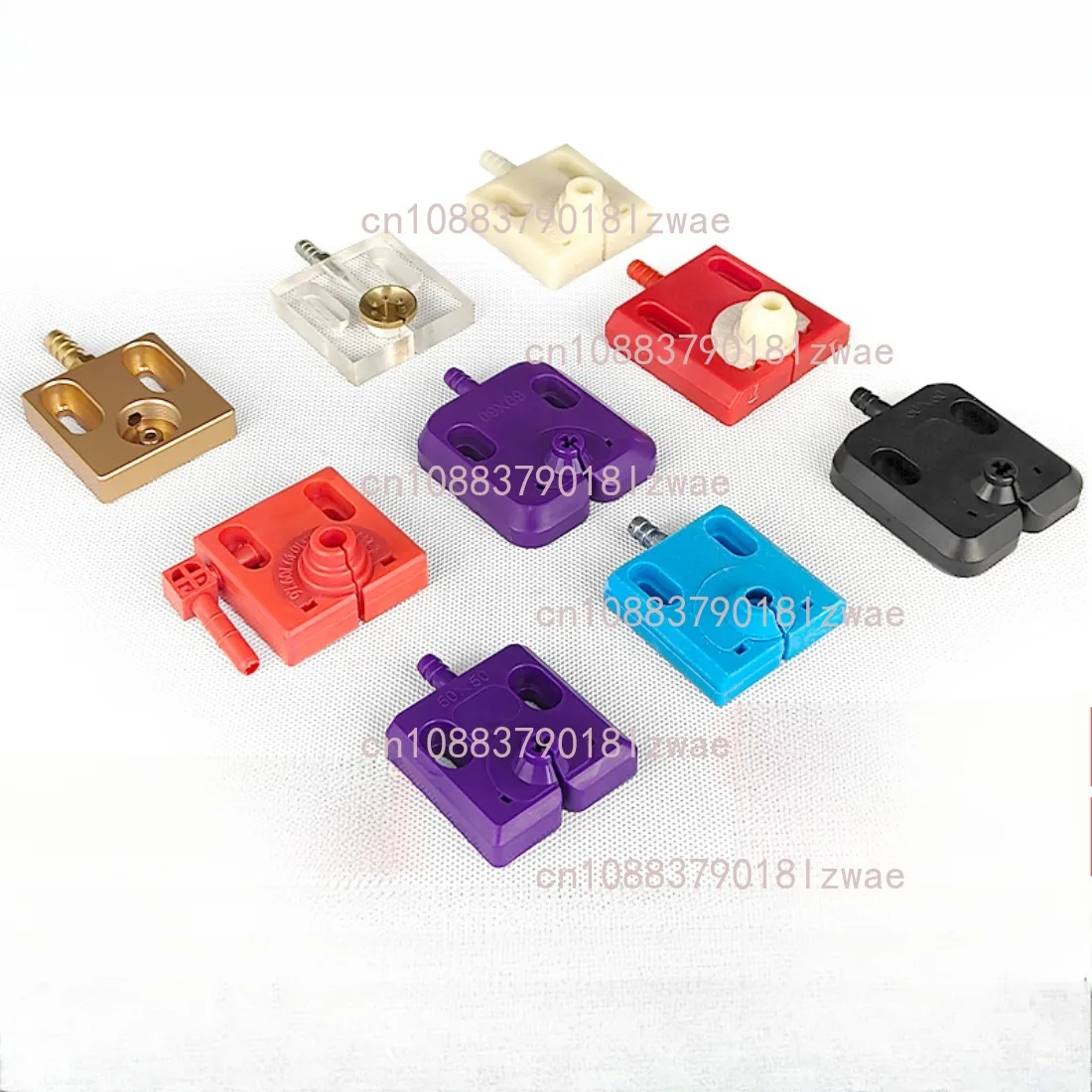 1pc EDM Wire Cut Water Jet Panel Cooling Plate with Magnet 50*50mm 60*60mm for WEDM Wire Cutting Machine