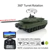 1/16 Heng Long FPV TK7.0 Leopard2A6 RTR RC Tank 3889 Metal Tracks Barrel Recoil TH17595 5