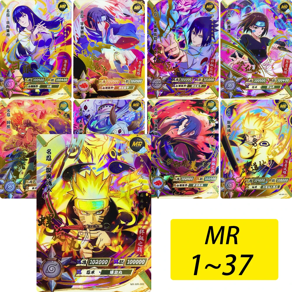 Коллекционная карта KAYOU MR CARD 1~37 серии NARUTO Bandai 14+