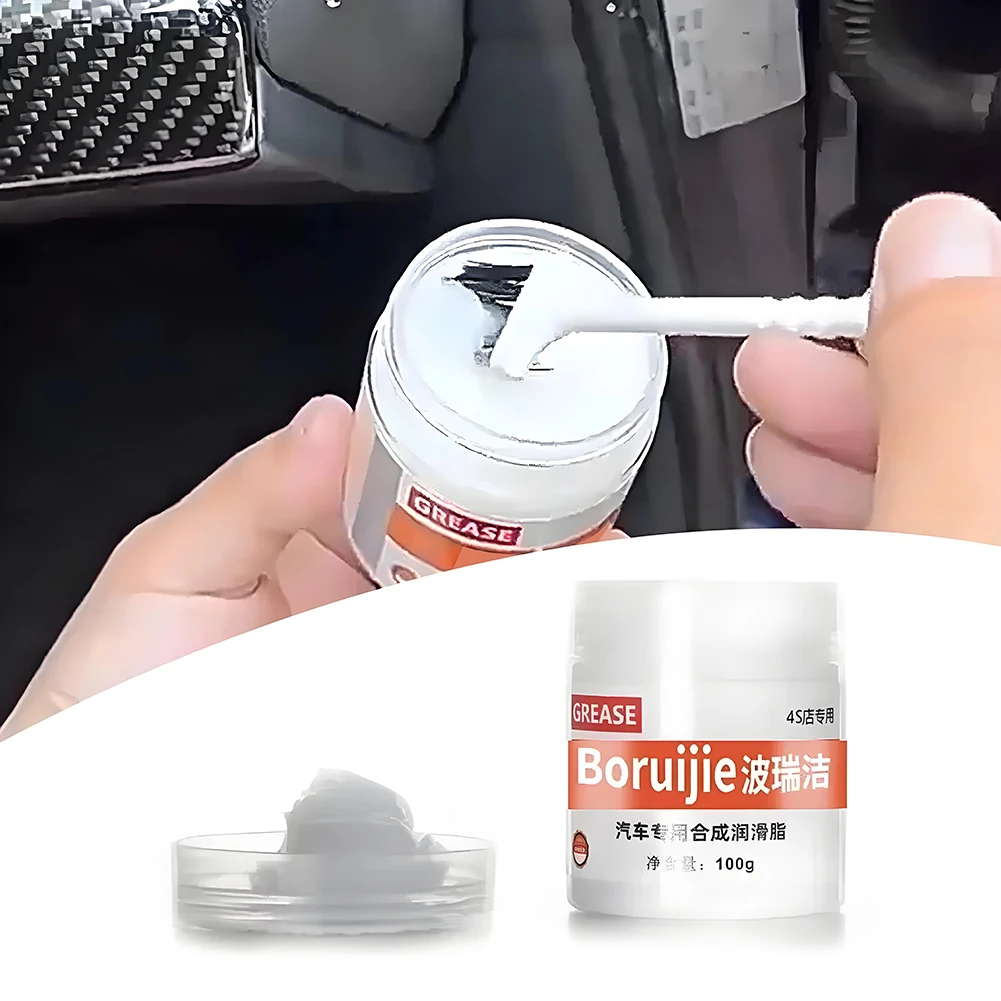 Car Sunroof Track Lubricating Grease Door Abnormal Noise Anti Rust Oil Plastic Keyboard Gear Oil Grease for Car Care Maintenance