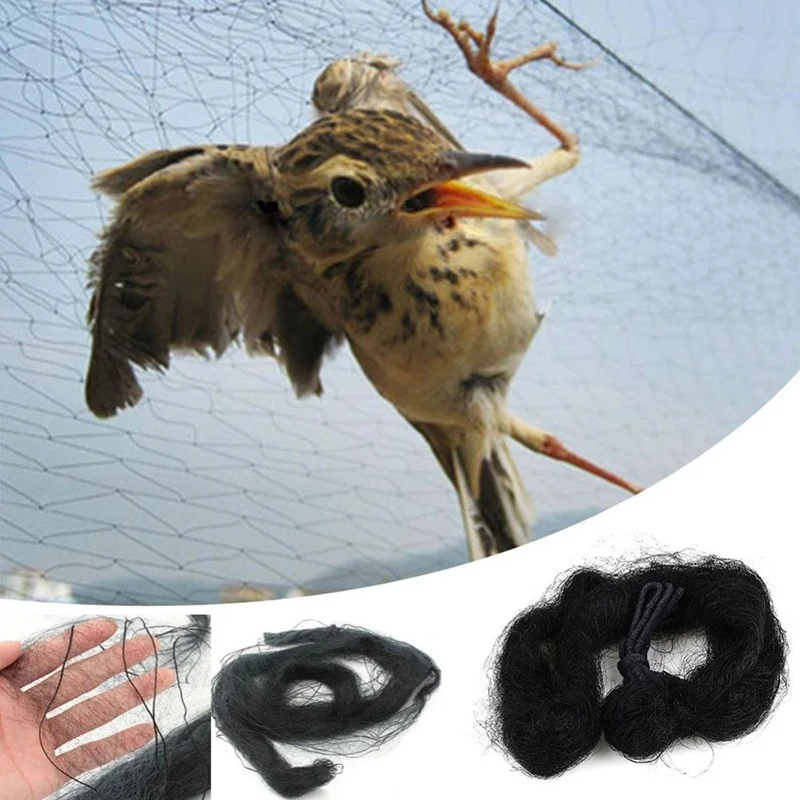 Anti Bird Net Bird Catcher Netting Pond Net Rete Da Pesca Trappole Colture Albero Da Frutto Fiore Giardino Mesh Strumenti Di Controllo Dei Parassiti D