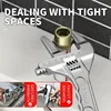 Multi-function Adjustable Wrench Aluminium Alloy Large Open Wrench Universal Spanner Repair Tool for Water Pipe Screw Bathroom 2