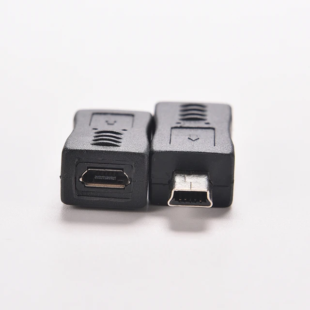 Cabezal de transferencia USB a Mini USB Conector USB macho Micro USB hembra  Convertidor Micro USB Adaptador USB – Los mejores productos en la tienda  online Joom Geek