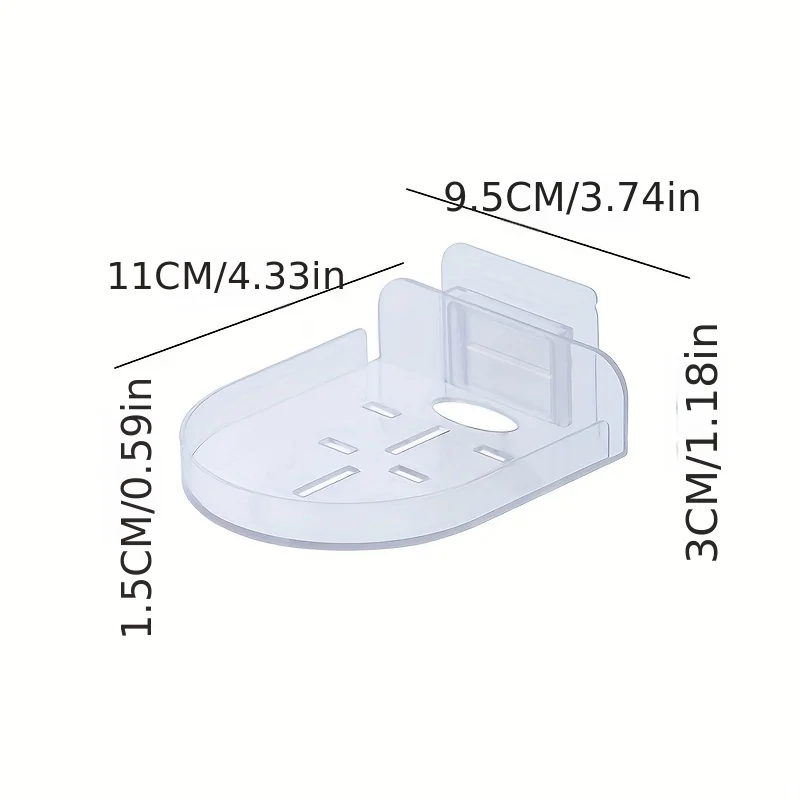 모니터 플로팅 선반, 비 드릴링 벽 선반,  모니터 선반, 보안 카메라 선반, 선반 선반, 욕실 보관, 1 개, 2 개