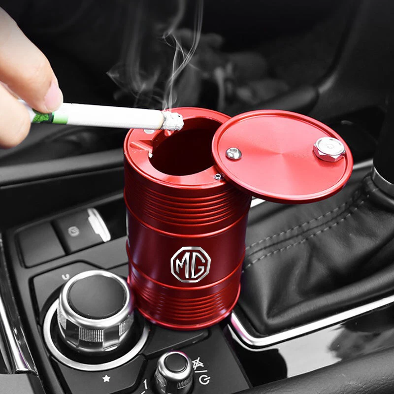 자동차 재떨이 쓰레기 동전 보관 컵 컨테이너 모리스 차고 모터 MG ZS GS MG5 6 mg3 건담 350 부품 TF HS 액세서리