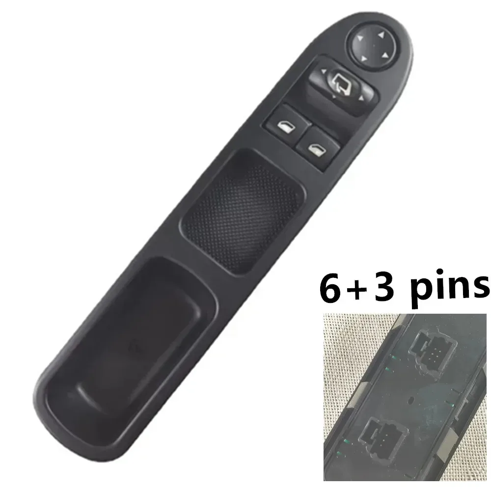 New Car Nearside Driver Front Electric Window Switch for Peugeot 307 2001 2002-2008 96351622XT 6554.E4,rocker switch,electric window control switch,tactile switch