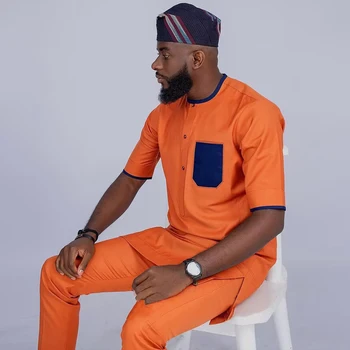 Hassan Short Sleeve Dashiki Outfit
