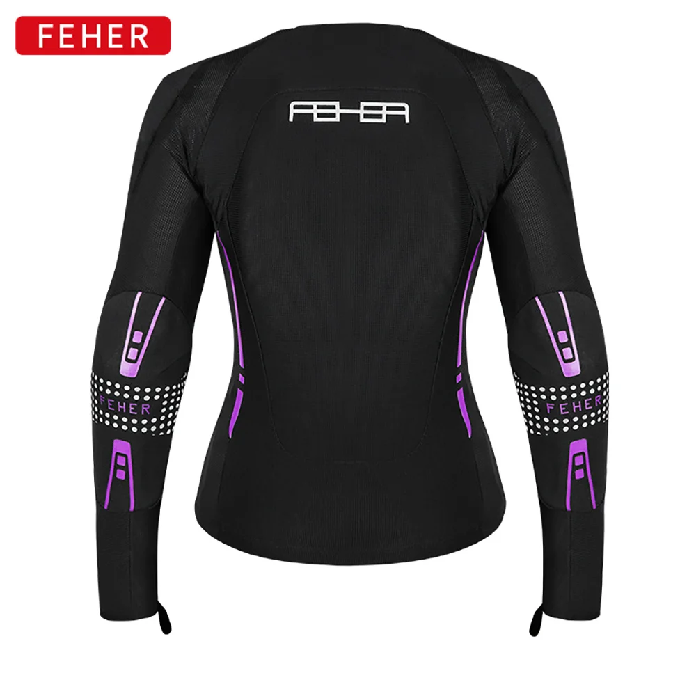 Motorcycle Jacket Women CE Approved Motocross Body Armor Summer Downhill Motorbike Protection Racing