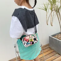 Disney children messenger bag fashion baby handbag cute cartoon boys shoulder bag wild princess little girl coin bag 3