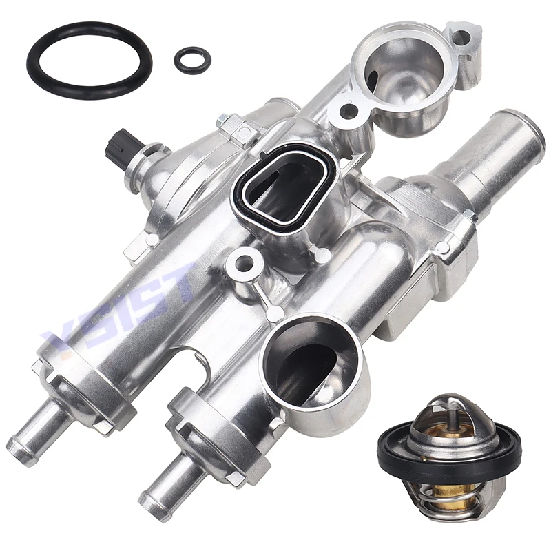 Thermostat Housing assembly engine coolant thermostat thermostat housing cover for Dodge Avenger Caliber Journey Chrysler Sebring Jeep Compass Patriot 2.0L 2.4L 902-319 68003582AB