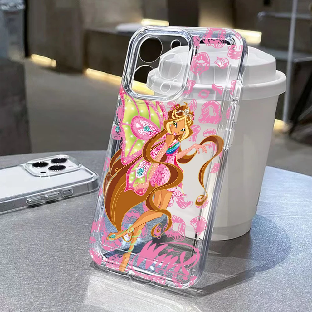 รูปสินค้า เคสโปร่งใสกันกระแทก ครอบคลุม iPhone ทุกรุ่น