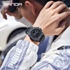 SANDA 739 Date Military Sports Watches Waterproof Electronic Wristwatch Mens Clock Orologio da uomo Style Men Digital Watch 4
