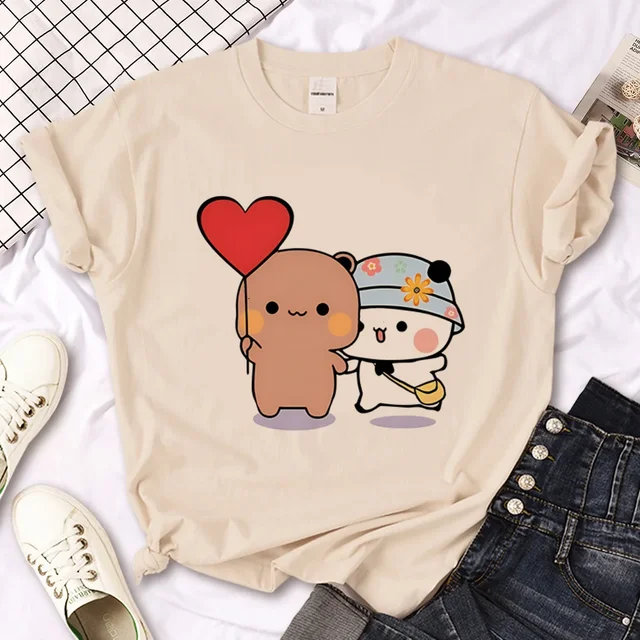 Bubu Dudu t-shirts women Y2K comic harajuku tshirt girl comic clothing 1