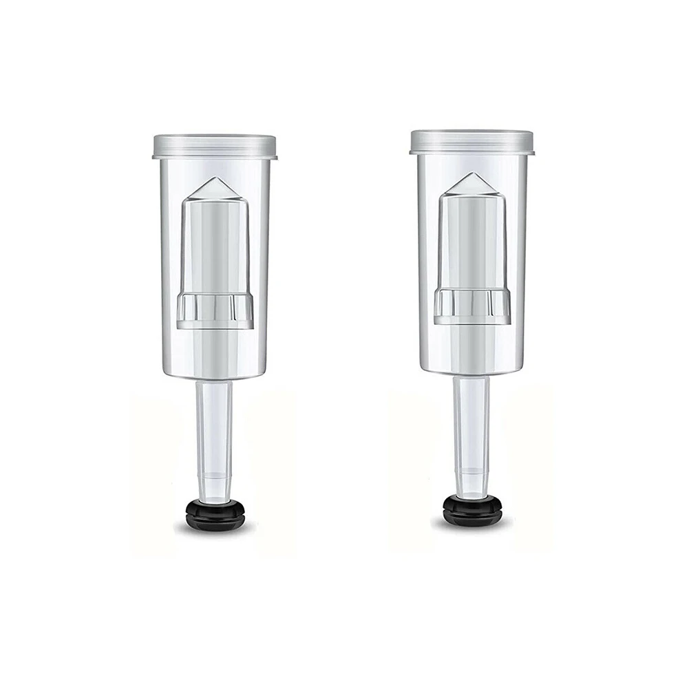 2pcs Brewing Air Lock Brewing Barrels Exhaust Valve Fermentation Wine Beer Making Water Sealed Check Valve Three-Piece Airlock