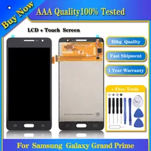  100% Tested OEM LCD Screen for Samsung Galaxy Grand Prime SM-G530F SM-G531F with Digitizer Full Assembly (Black) 