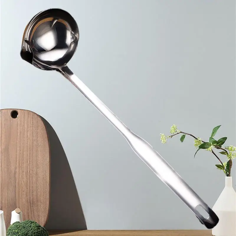 

Thickened Stainless Steel Oil Separation Spoon for Effortless Kitchen Oil Control and Separation