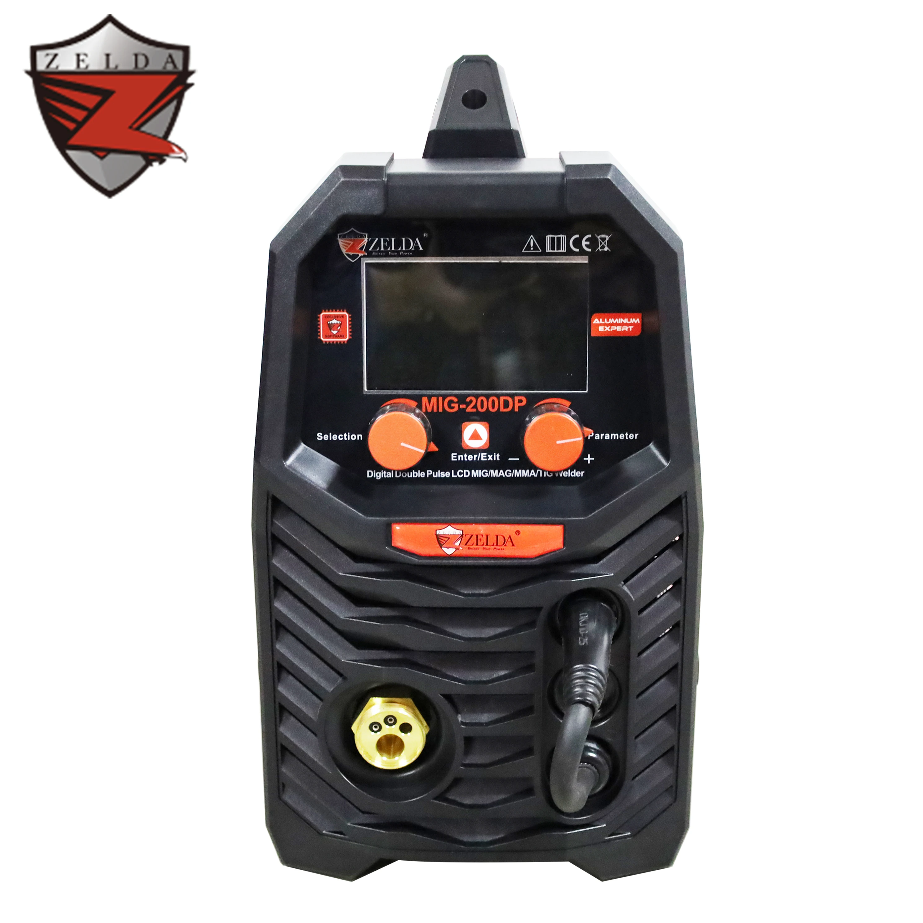 ZELDA MIG-200DP Aluminium Welding Machine Mig Mig Welder Welding Machine Mig Pulse Welding Machine 3