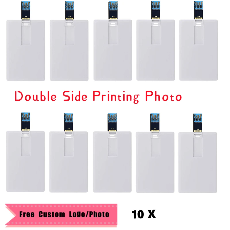 

10PCS/LOT Customization Photo USB 3.0 flash drive 64 gb 32gb 128gb pendrive Usb stick pen drive flash usb disk custom logo