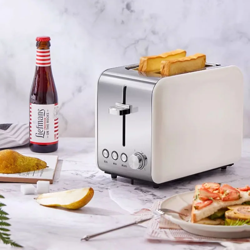 Toast electric toaster household automatic breakfast machine heating bread machine adjustable temperature 2